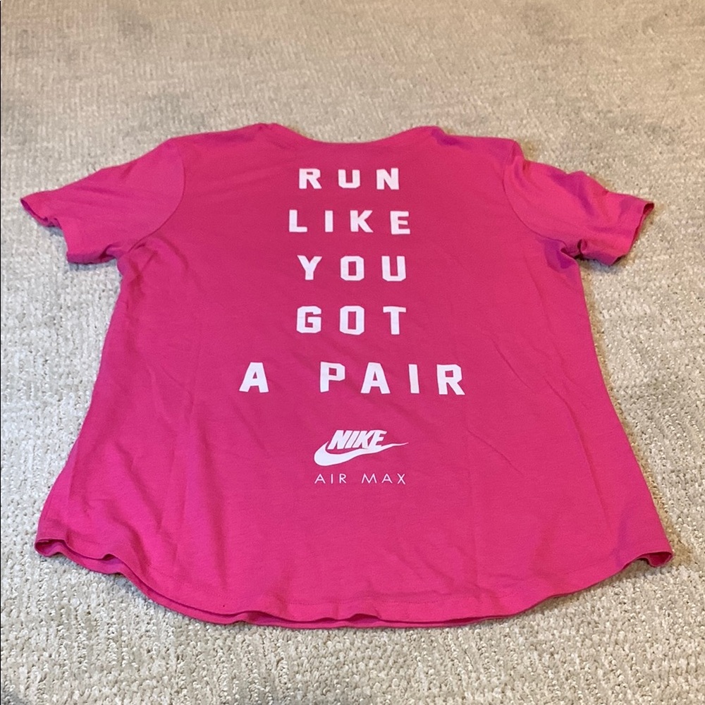WOMENS NIKE Air Max Pink T-Shirt - Picture 3 of 3